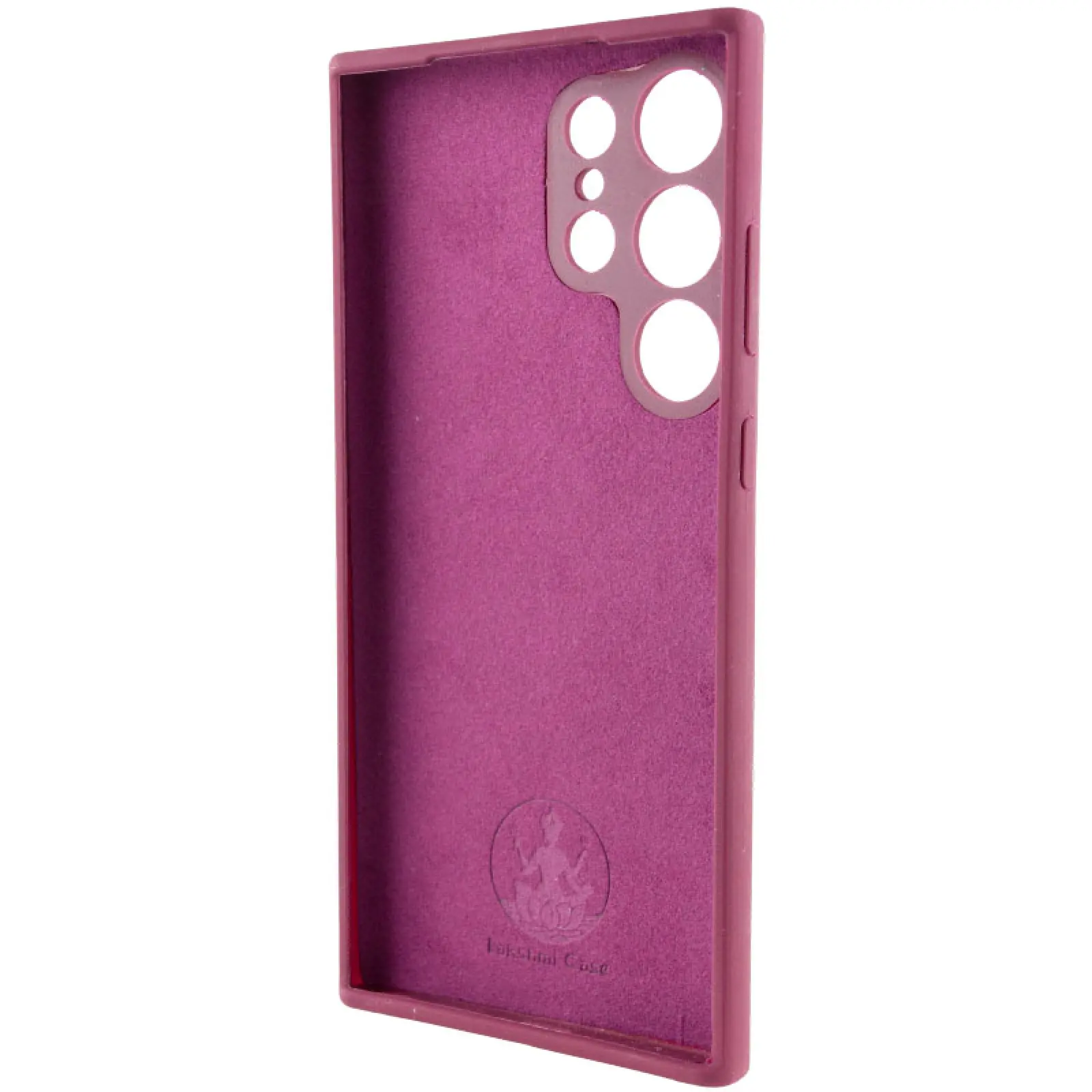 Чохол Silicone Cover Lakshmi Full Camera (AAA) для Samsung Galaxy S26 Ultra, Бордовий / Plum 3, Силікон, купити оптом з доставкою