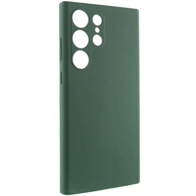 Чохол Silicone Cover Lakshmi Full Camera (AAA) для Samsung Galaxy S26 Ultra, Зелений / Cyprus Green 1, Силікон, купити оптом з доставкою