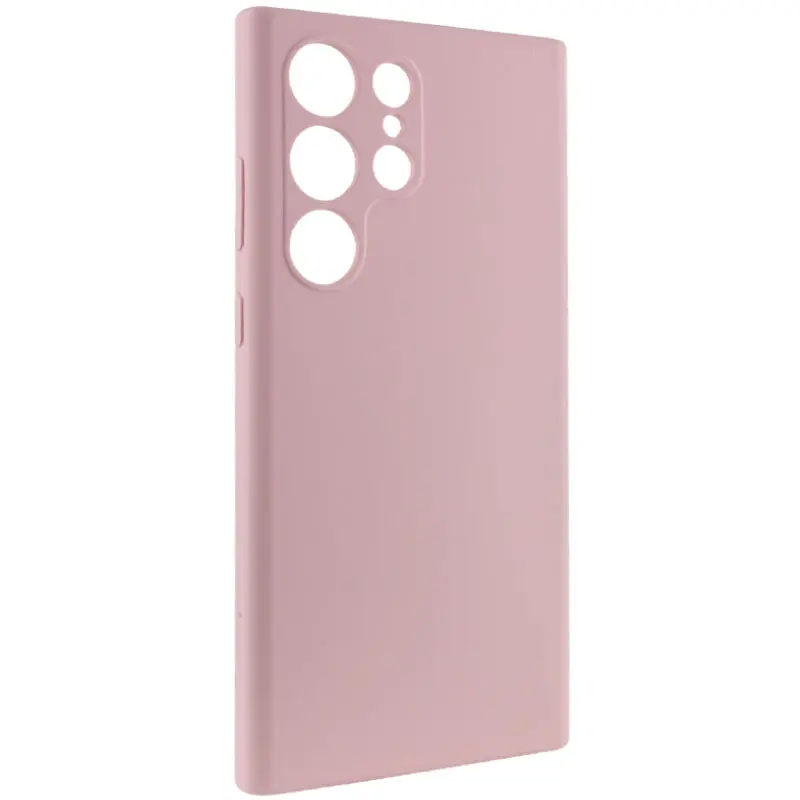 Чохол Silicone Cover Lakshmi Full Camera (AAA) для Samsung Galaxy S26 Ultra, Рожевий / Pink Sand 1, Силікон, купити оптом з доставкою