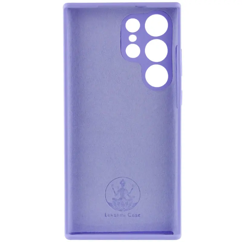 Чохол Silicone Cover Lakshmi Full Camera (AAA) для Samsung Galaxy S26 Ultra, Бузковий / Dasheen 2, Силікон, купити оптом з доставкою
