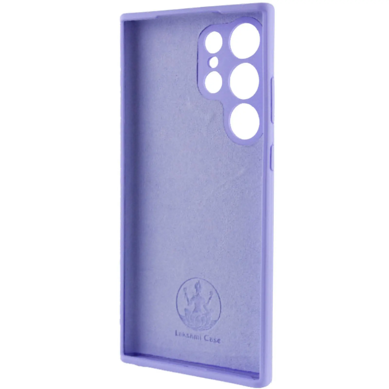 Чохол Silicone Cover Lakshmi Full Camera (AAA) для Samsung Galaxy S26 Ultra, Бузковий / Dasheen 3, Силікон, купити оптом з доставкою
