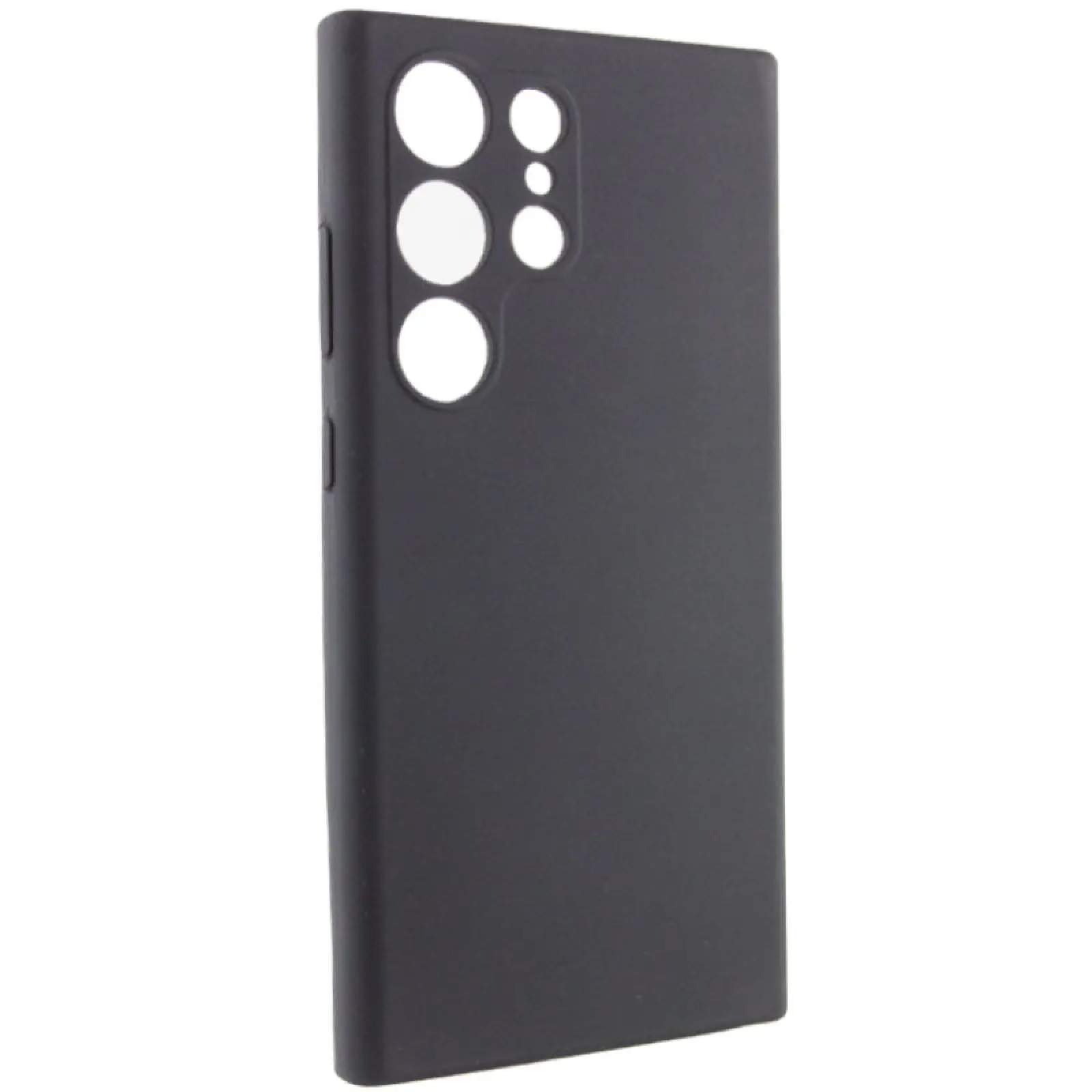 Чохол Silicone Cover Lakshmi Full Camera (AAA) для Samsung Galaxy S26 Ultra, Чорний / Black 1, Силікон, купити оптом з доставкою