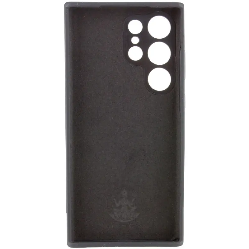 Чохол Silicone Cover Lakshmi Full Camera (AAA) для Samsung Galaxy S26 Ultra, Чорний / Black 2, Силікон, купити оптом з доставкою