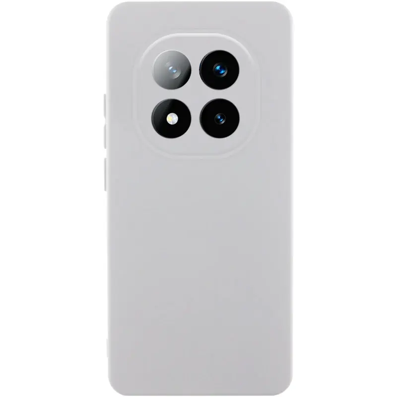 Чохол Silicone Cover Lakshmi Full Camera (AAA) для Xiaomi Redmi Note 15 4G/5G (EU), Білий / White, Силікон, купити оптом з доставкою