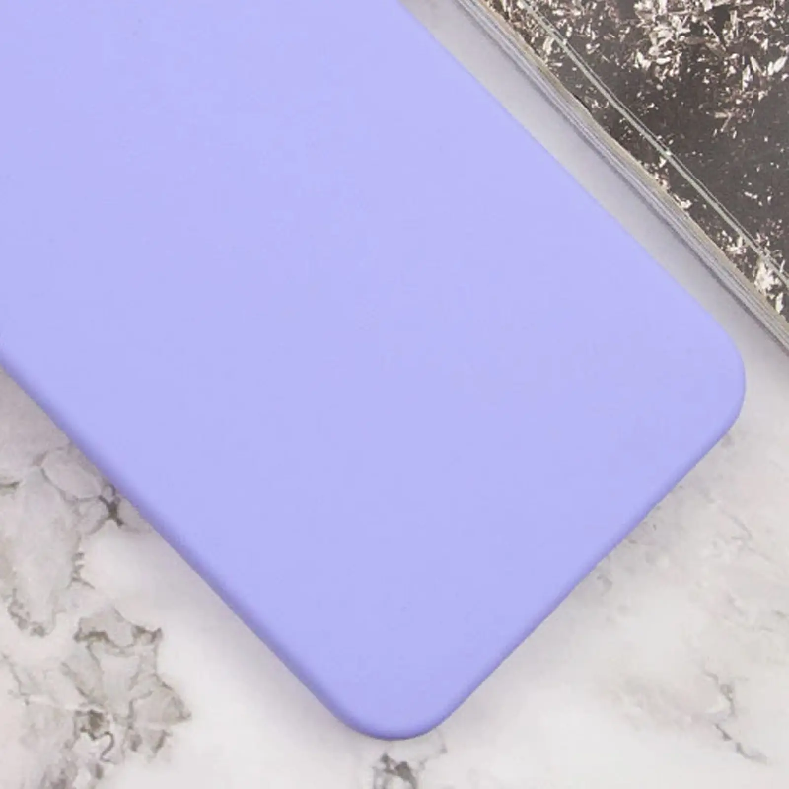 Чохол Silicone Cover Lakshmi Full Camera (AAA) для Xiaomi Redmi Note 15 4G/5G (EU), Бузковий / Dasheen 1, Силікон, купити оптом з доставкою