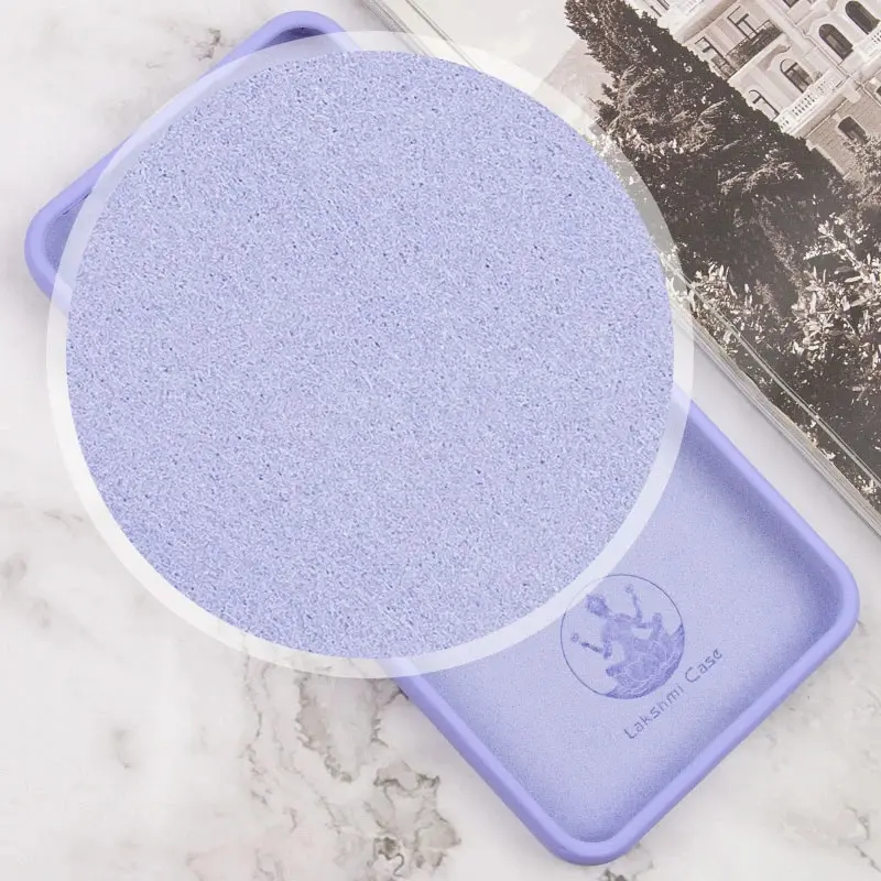 Чохол Silicone Cover Lakshmi Full Camera (AAA) для Xiaomi Redmi Note 15 4G/5G (EU), Бузковий / Dasheen 2, Силікон, купити оптом з доставкою