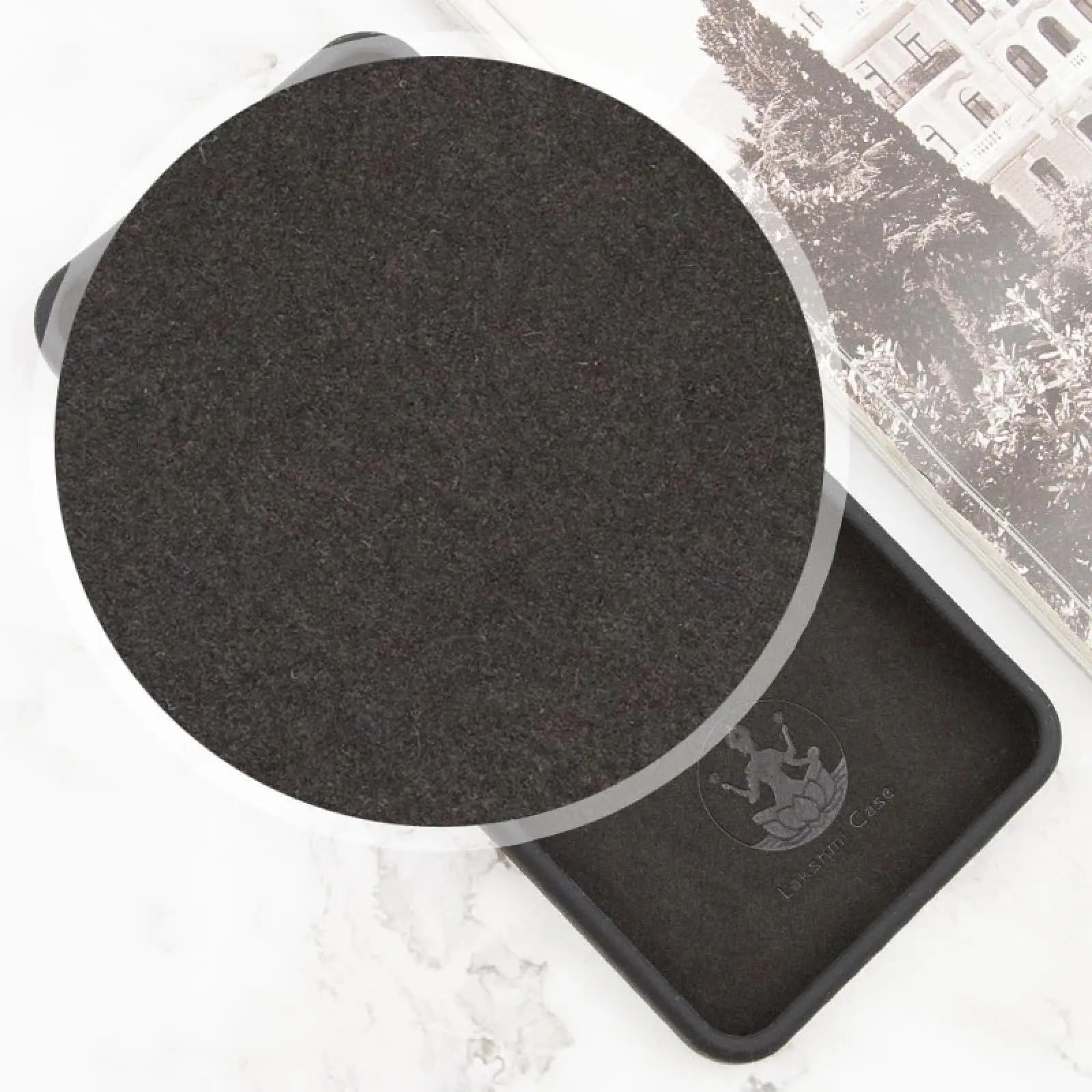 Чохол Silicone Cover Lakshmi Full Camera (AAA) для Xiaomi Redmi Note 15 4G/5G (EU), Чорний / Black 2, Силікон, купити оптом з доставкою