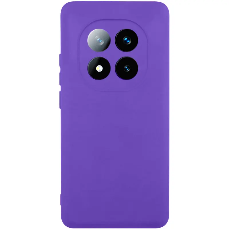Чехол Silicone Cover Lakshmi Full Camera (AAA) для Xiaomi Redmi Note 15 Pro 4G, Фиолетовый / Amethyst, Силикон, купить оптом с доставкой