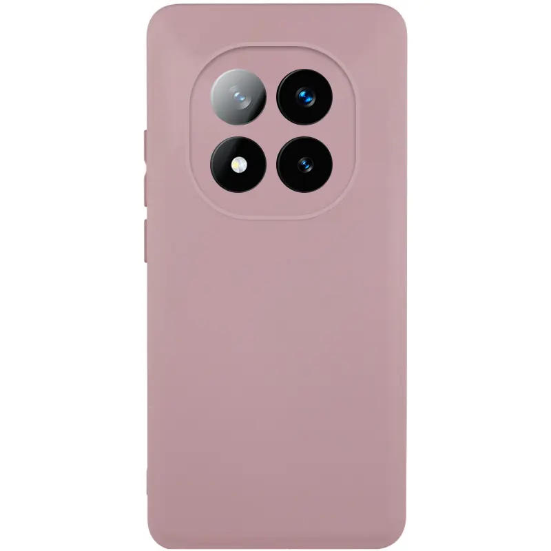 Чехол Silicone Cover Lakshmi Full Camera (AAA) для Xiaomi Redmi Note 15 Pro 4G, Розовый / Pink Sand, Силикон, купить оптом с доставкой