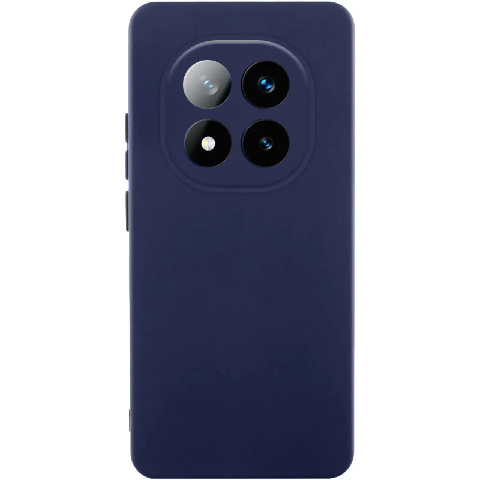 Чехол Silicone Cover Lakshmi Full Camera (AAA) для Xiaomi Redmi Note 15 Pro 4G, Темно-синий / Midnight blue, Силикон, купить оптом с доставкой