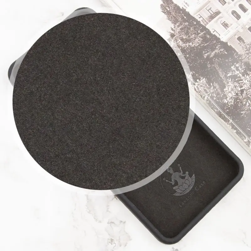 Чехол Silicone Cover Lakshmi Full Camera (AAA) для Xiaomi Redmi Note 15 Pro 4G, Черный / Black 2, Силикон, купить оптом с доставкой