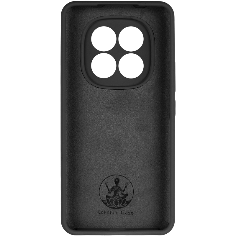 Чохол Silicone Cover Lakshmi Full Camera (AAA) для Xiaomi Redmi Note 15 Pro 4G, Чорний / Black 3, Силікон, купити оптом з доставкою