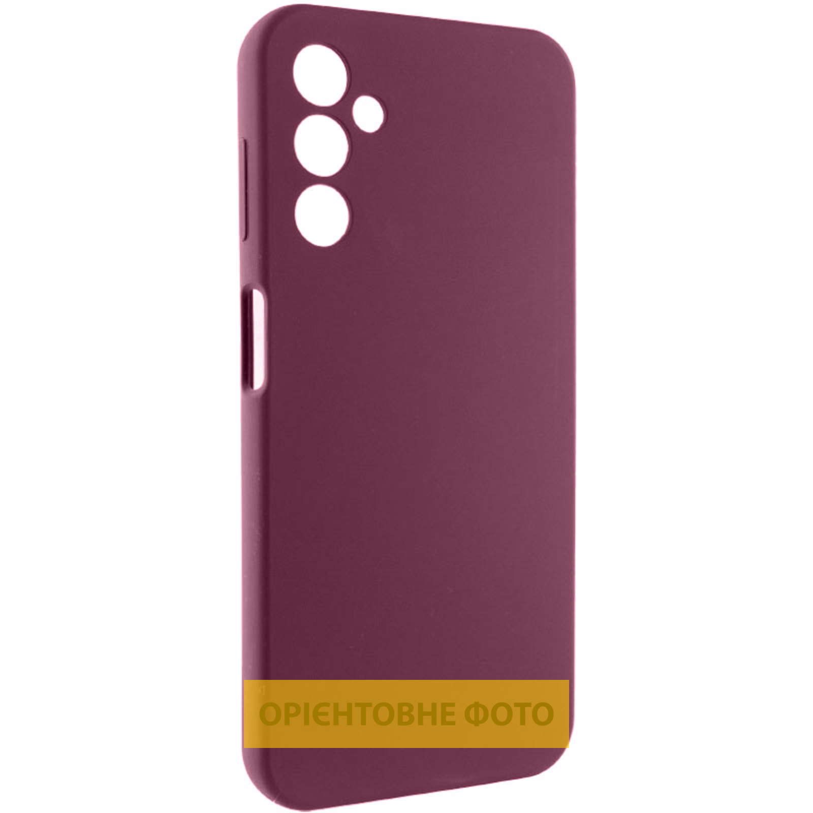 Чохол Silicone Cover Lakshmi Full Camera (AAA) для Xiaomi Poco X8 Pro, Бордовий / Plum, Силікон, купити оптом з доставкою