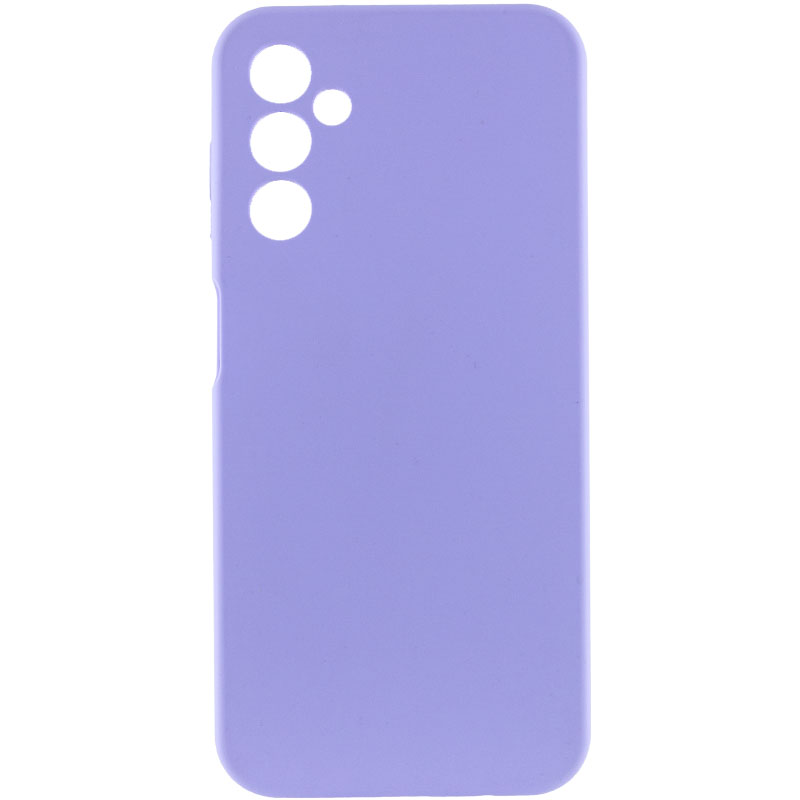 Чехол Silicone Cover Lakshmi Full Camera (AAA) для Samsung Galaxy A27, Сиреневый / Dasheen 1, Силикон, купить оптом с доставкой