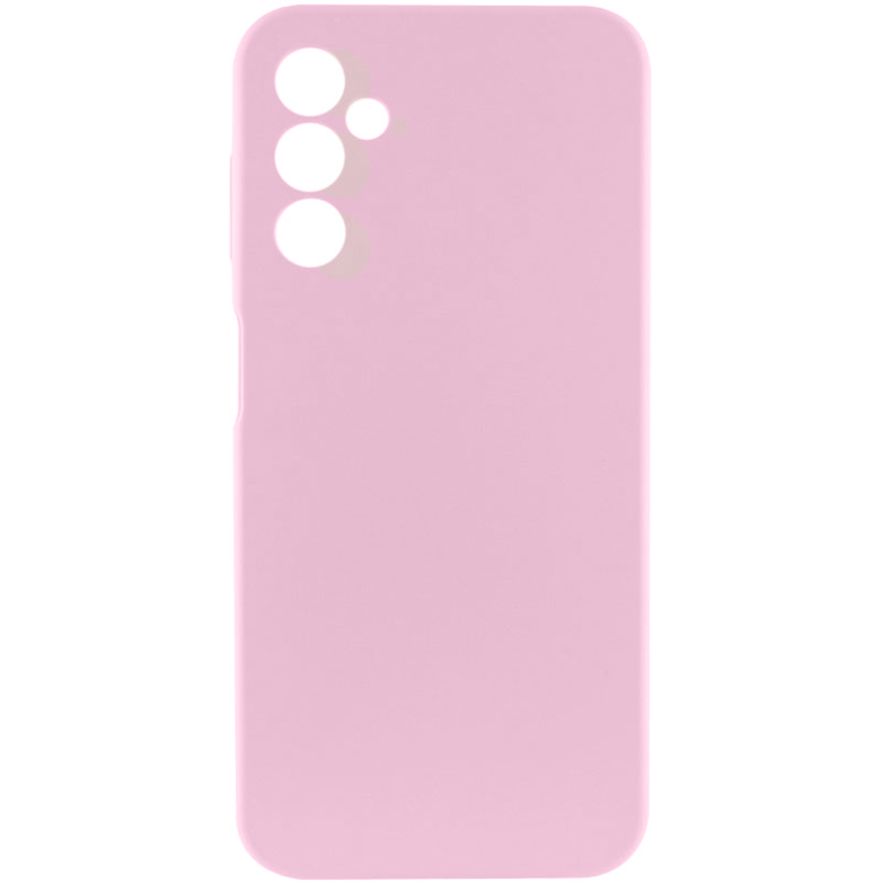 Чехол Silicone Cover Lakshmi Full Camera (AAA) для Samsung Galaxy A27, Розовый / Rose Pink, Силикон, купить оптом с доставкой