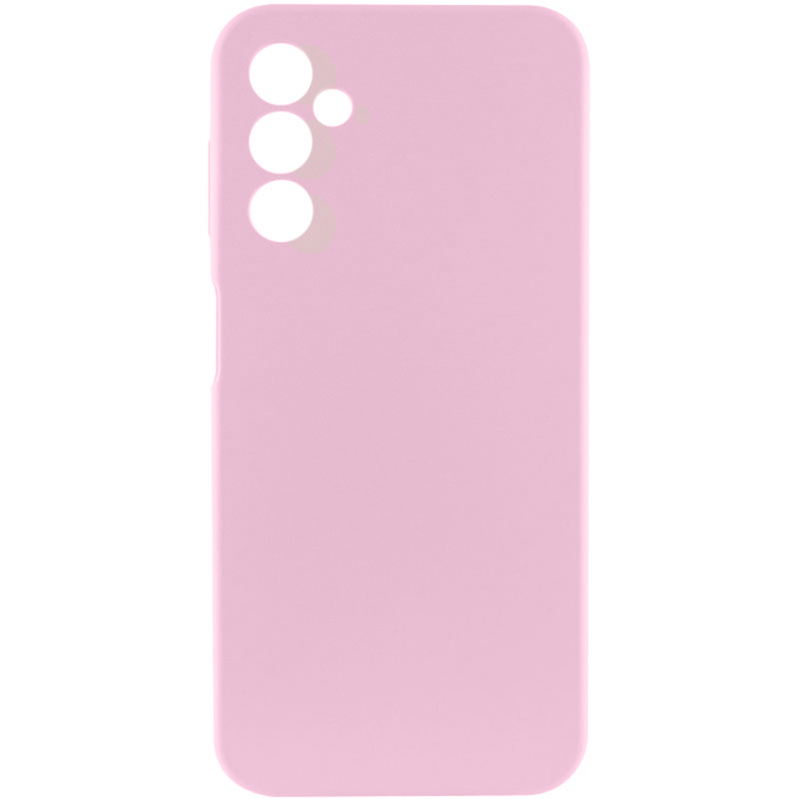 Чехол Silicone Cover Lakshmi Full Camera (AAA) для Samsung Galaxy A27, Розовый / Rose Pink, Силикон, купить оптом с доставкой