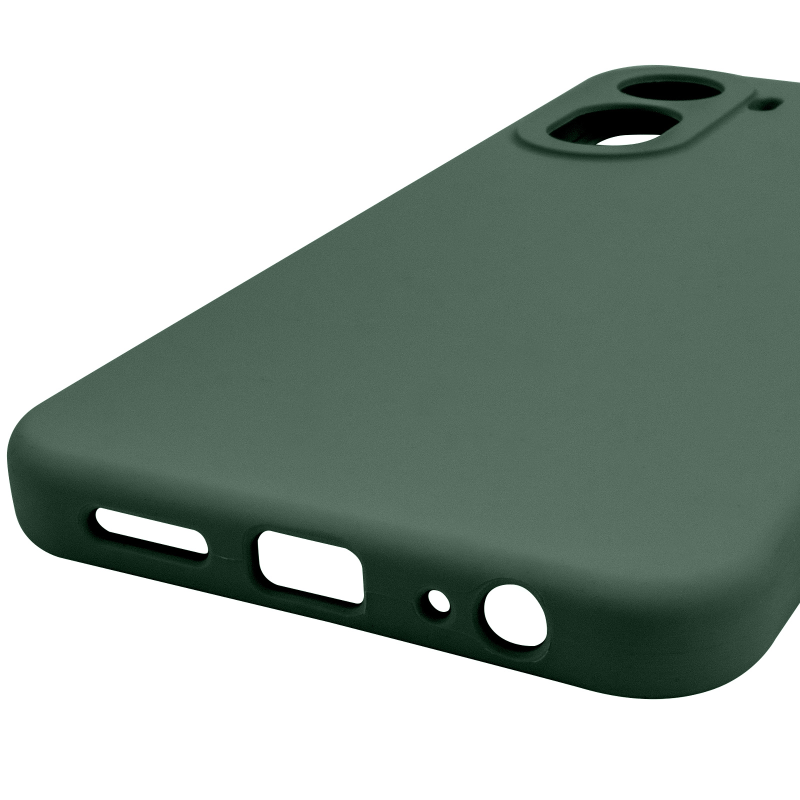 Чехол Silicone Cover Lakshmi Full Camera (AAA) для Xiaomi Redmi A7 Pro 4G / Poco C81, Зеленый / Cyprus Green 4, Силикон, купить оптом с доставкой