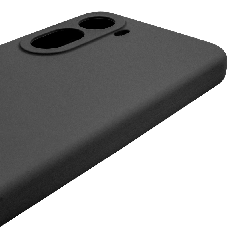 Чехол Silicone Cover Lakshmi Full Camera (AAA) для Xiaomi Redmi A7 Pro 4G / Poco C81, Черный / Black 3, Силикон, купить оптом с доставкой