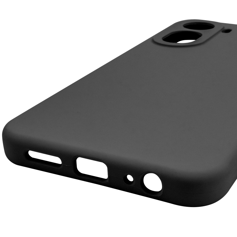 Чехол Silicone Cover Lakshmi Full Camera (AAA) для Xiaomi Redmi A7 Pro 4G / Poco C81, Черный / Black 4, Силикон, купить оптом с доставкой