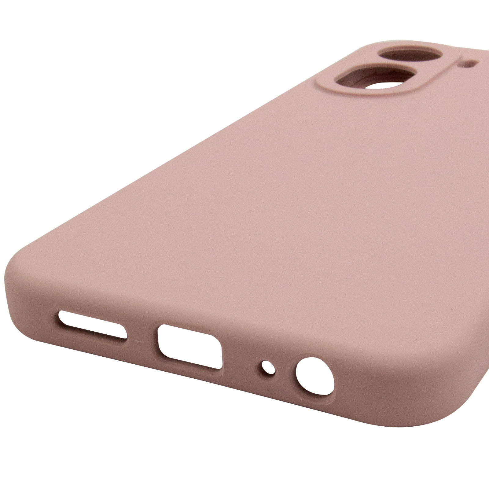 Чехол Silicone Cover Lakshmi Full Camera (AAA) для Xiaomi Redmi A7 Pro 4G / Poco C81, Розовый / Pink Sand 4, Силикон, купить оптом с доставкой