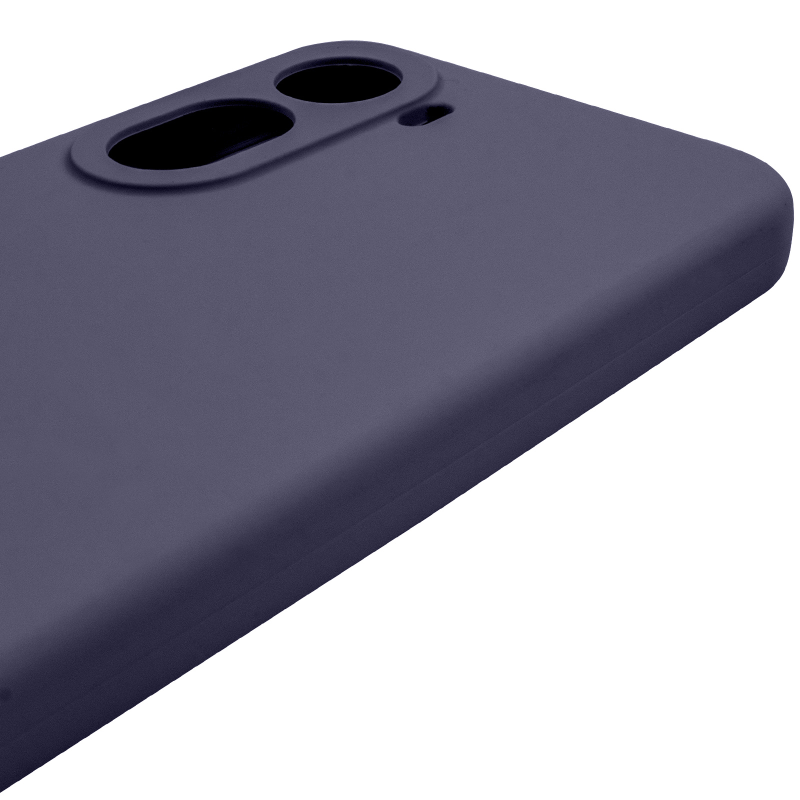 Чехол Silicone Cover Lakshmi Full Camera (AAA) для Xiaomi Redmi A7 Pro 4G / Poco C81, Темно-синий / Midnight blue 3, Силикон, купить оптом с доставкой