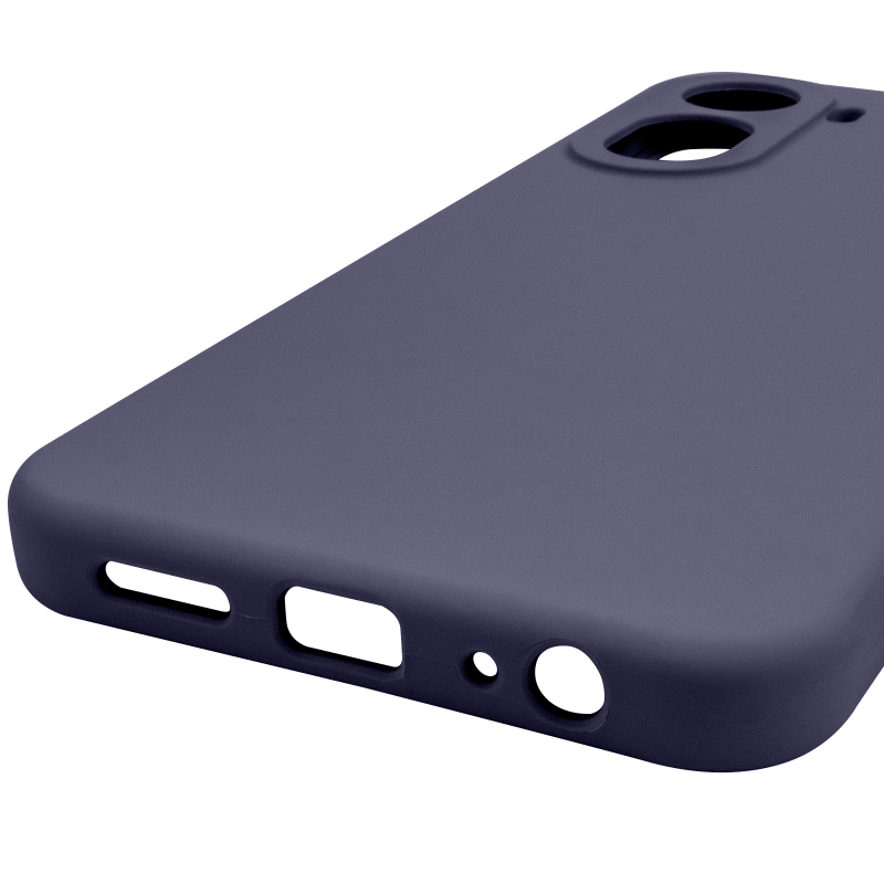 Чехол Silicone Cover Lakshmi Full Camera (AAA) для Xiaomi Redmi A7 Pro 4G / Poco C81, Темно-синий / Midnight blue 4, Силикон, купить оптом с доставкой