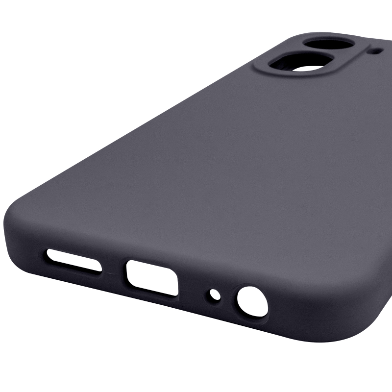 Чехол Silicone Cover Lakshmi Full Camera (AAA) для Xiaomi Redmi A7 Pro 4G / Poco C81, Серый / Dark Gray 4, Силикон, купить оптом с доставкой