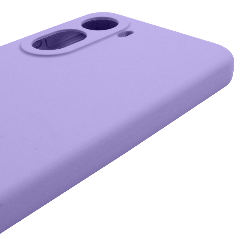 Чехол Silicone Cover Lakshmi Full Camera (AAA) для Xiaomi Redmi A7 Pro 4G / Poco C81, Сиреневый / Dasheen 3, Силикон, купить оптом с доставкой