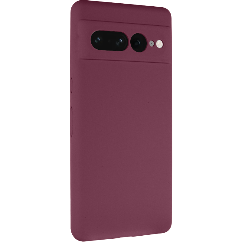 Чехол Silicone Cover Lakshmi Full Camera (AAA) для Google Pixel 11, Бордовый / Plum, Силикон, купить оптом с доставкой