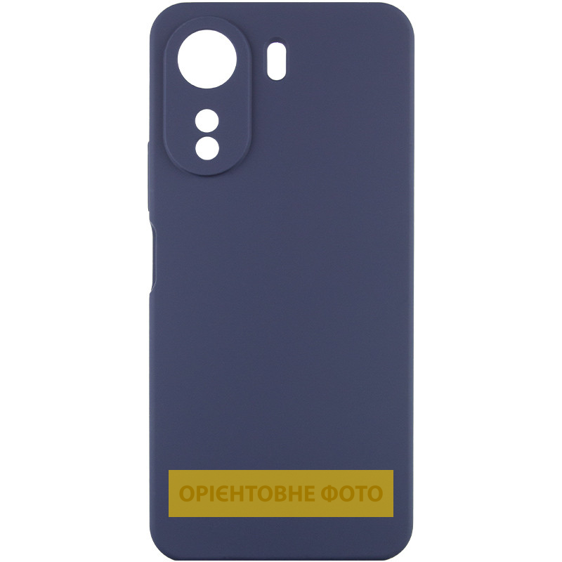 Чохол Silicone Cover Lakshmi Full Camera (AAA) для Xiaomi 17T, Темно-синій / Midnight blue, Силікон, купити оптом з доставкою