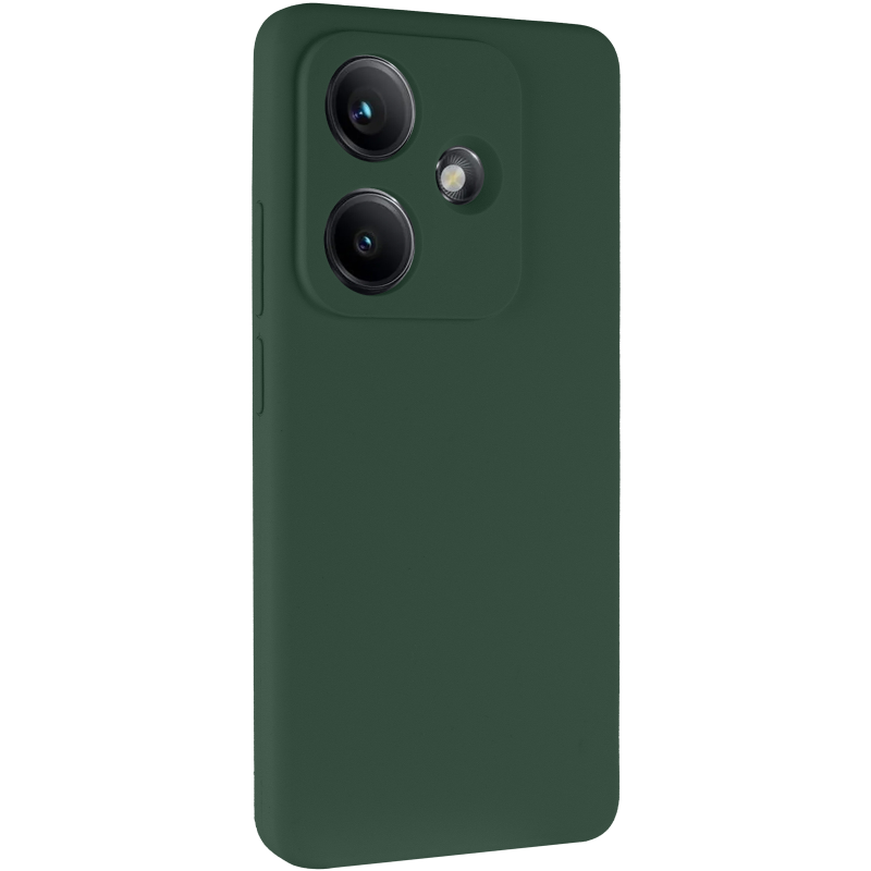 Чехол Silicone Cover Lakshmi Full Camera (AAA) для Xiaomi Redmi Note 17 Pro 5G, Зеленый / Cyprus Green, Силикон, купить оптом с доставкой