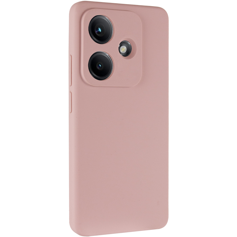 Чехол Silicone Cover Lakshmi Full Camera (AAA) для Xiaomi Redmi Note 17 Pro 5G, Розовый / Pink Sand, Силикон, купить оптом с доставкой