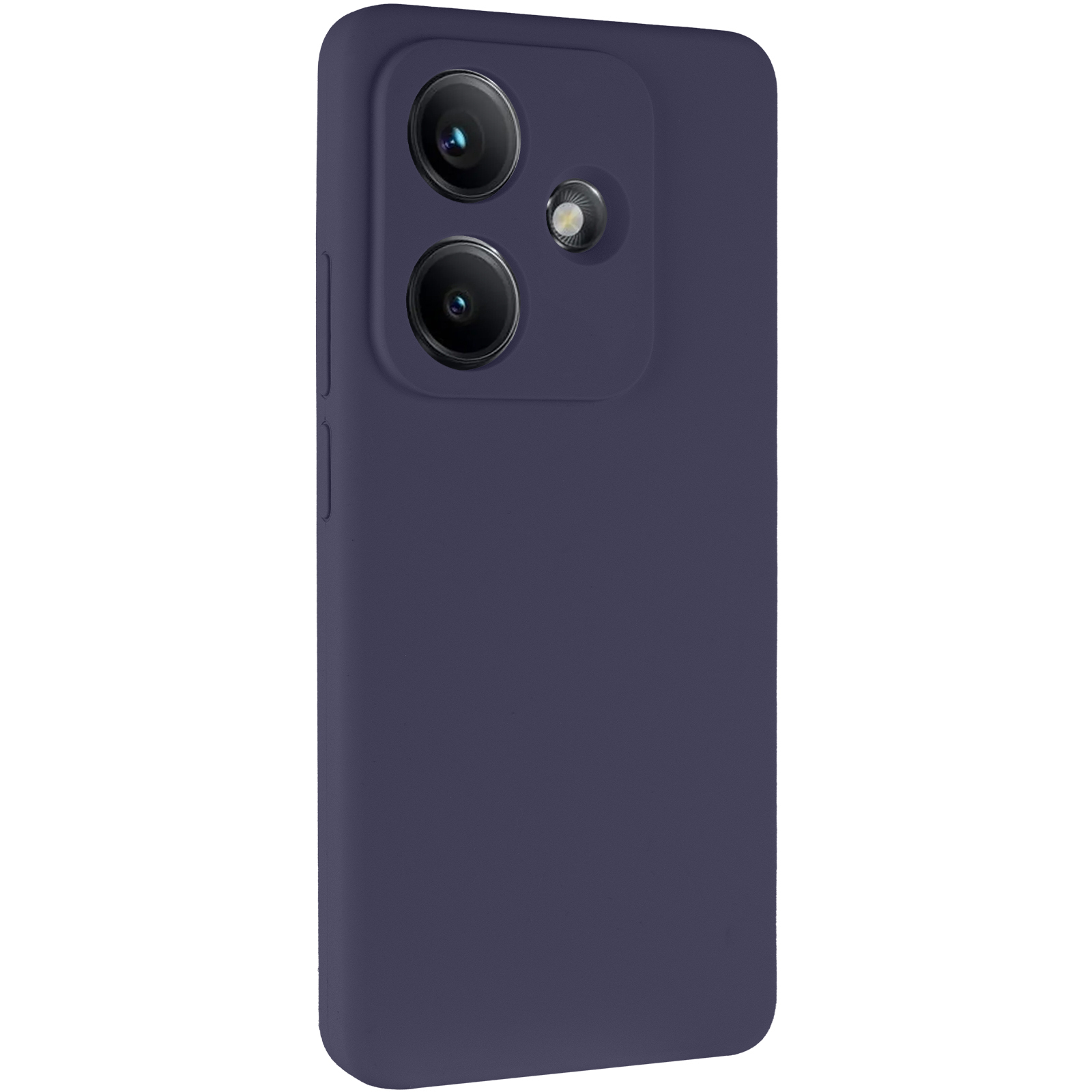 Чехол Silicone Cover Lakshmi Full Camera (AAA) для Xiaomi Redmi Note 17 Pro 5G, Темно-синий / Midnight blue, Силикон, купить оптом с доставкой