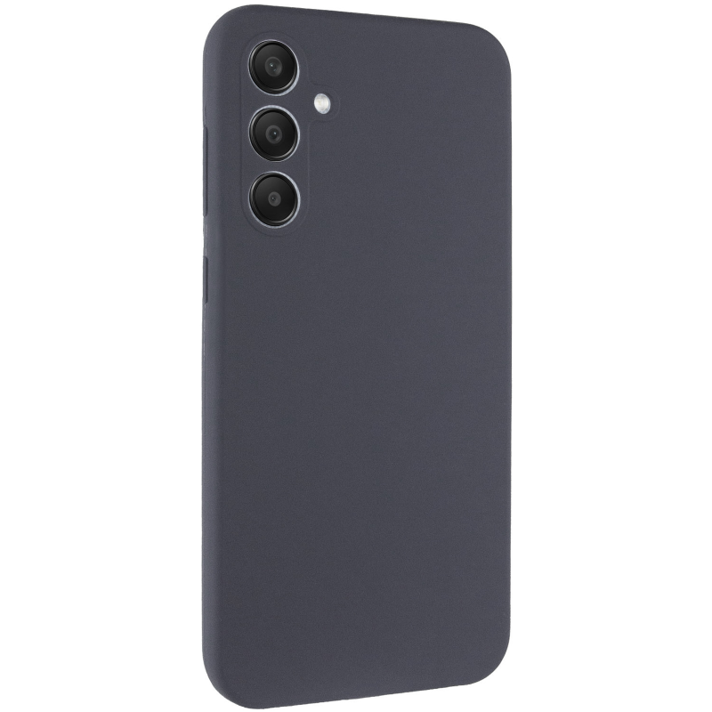 Чехол Silicone Cover Lakshmi Full Camera (AAA) для Samsung Galaxy S26 FE, Серый / Dark Gray, Силикон, купить оптом с доставкой