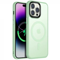 TPU+PC чохол Metal Buttons with MagSafe Colorful для Apple iPhone 12 Pro Max (6.7")