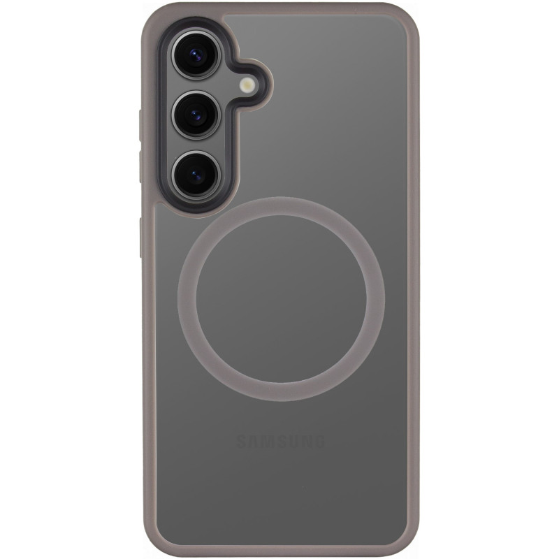 Чохол Metal Buttons with MagSafe Colorful для Samsung Galaxy S25+ |TPU+PC| на малюнкі №2