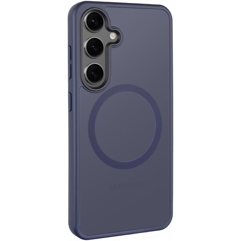 Чохол Metal Buttons with MagSafe Colorful для Samsung Galaxy S25 |TPU+PC| Фотографія №1 Чохол Metal Buttons with MagSafe Colorful для Samsung Galaxy S25 |TPU+PC| на малюнкі №1