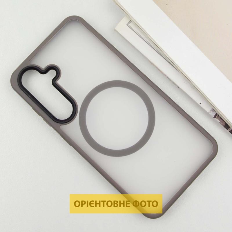 Чохол Metal Buttons with MagSafe Colorful для Samsung Galaxy S25 Edge |TPU+PC| на малюнкі №3