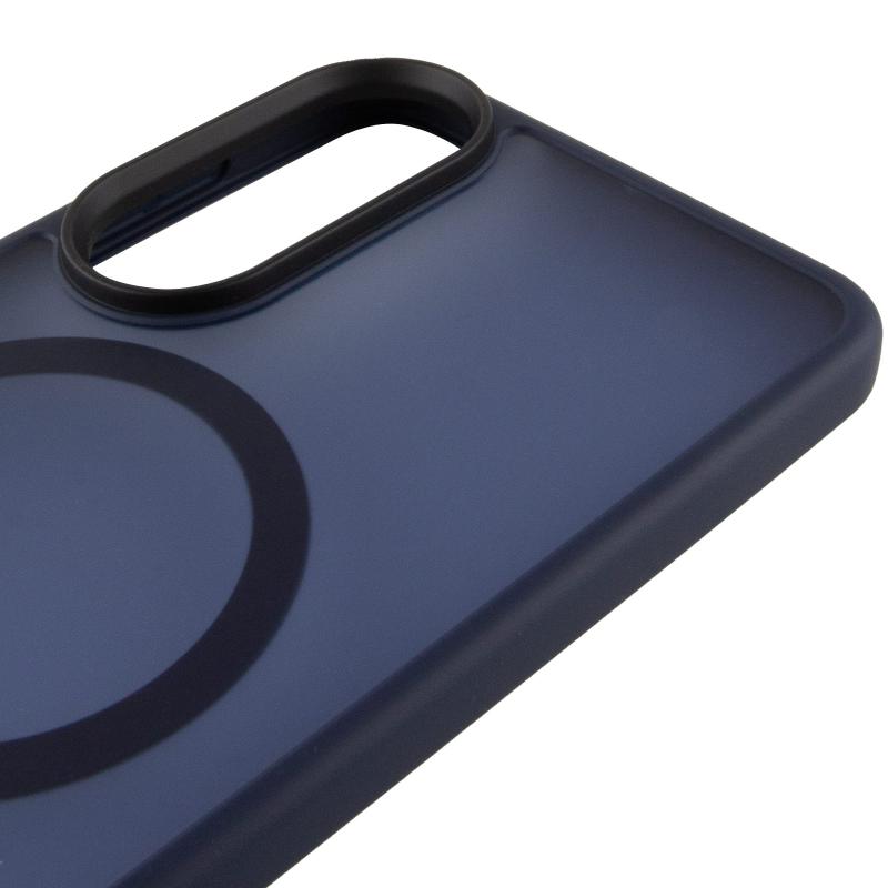 Чохол Metal Buttons with MagSafe Colorful для Samsung Galaxy S25 Edge |TPU+PC| на малюнкі №4