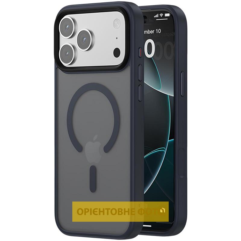 Чехол Metal Buttons with MagSafe Colorful для Apple iPhone 17 (6.3) |TPU+PC| на картинке №1