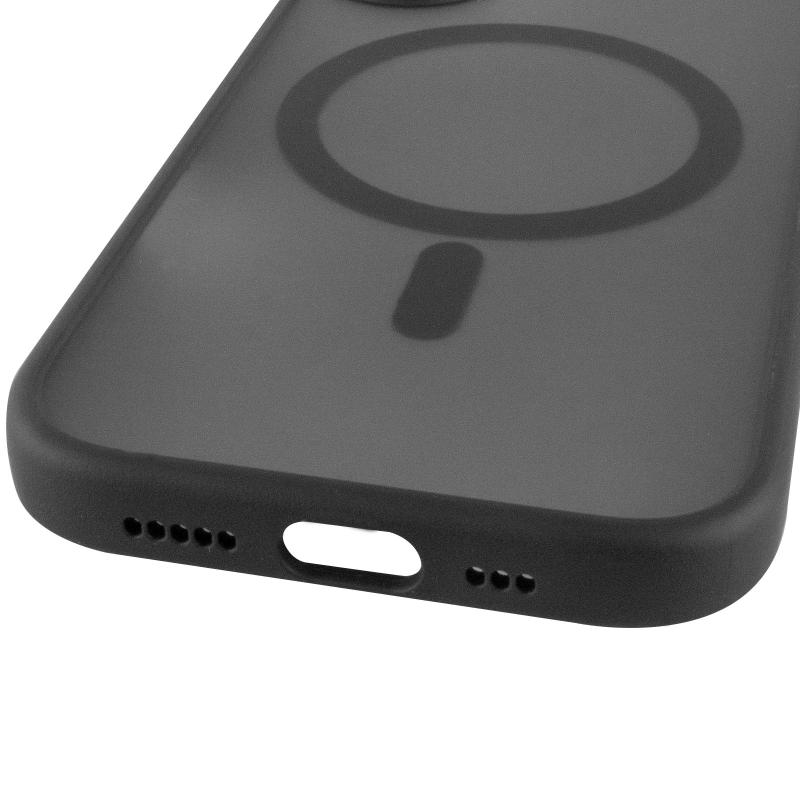 Чехол Metal Buttons with MagSafe Colorful для Apple iPhone 17 (6.3) |TPU+PC| на картинке №5