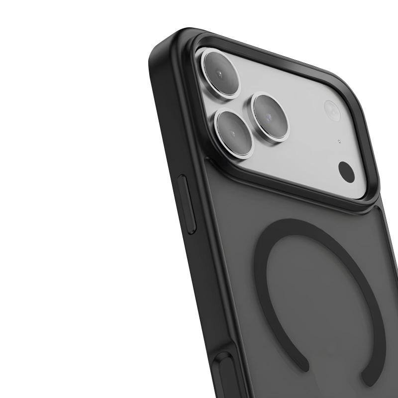 Чехол Metal Buttons with MagSafe Colorful для Apple iPhone 17 Pro (6.3) |TPU+PC| на картинке №3