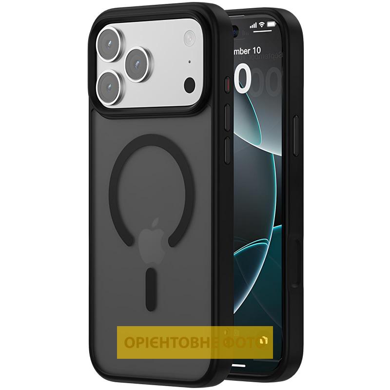 Чехол Metal Buttons with MagSafe Colorful для Apple iPhone 17 Air (6.5) |TPU+PC| на картинке №1