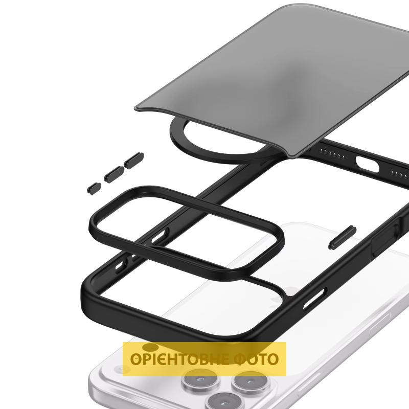 Чехол Metal Buttons with MagSafe Colorful для Apple iPhone 17 Air (6.5) |TPU+PC| на картинке №6