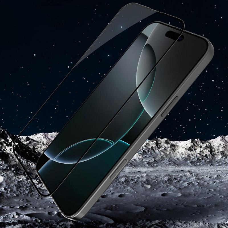 Загартоване захисне скло Nillkin Amazing CP+MAX 3D для Apple iPhone 16 (6.1) | завтовшки 0.2 мм на малюнкі №4