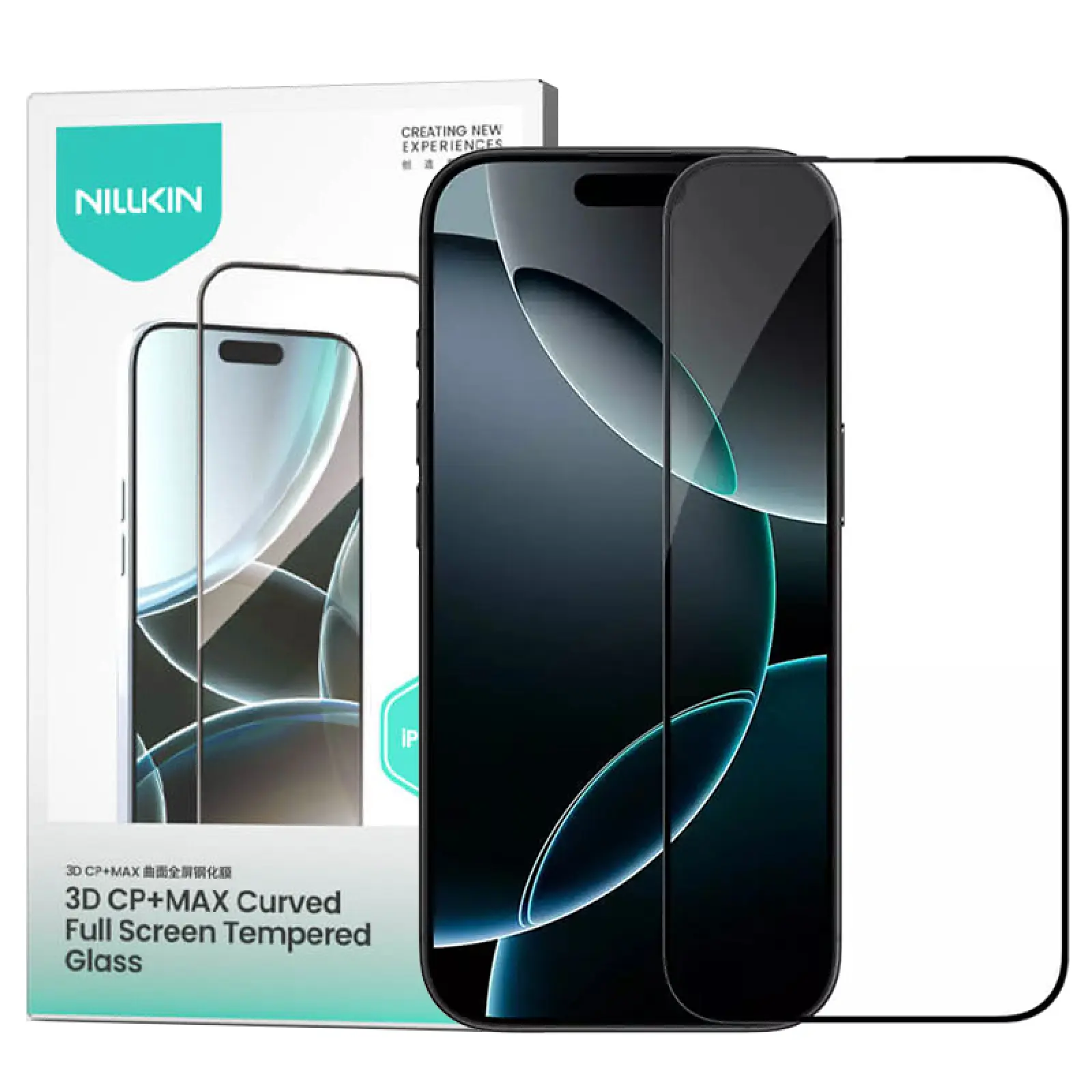 Защитное стекло Nillkin (CP+ max 3D) (full glue) для Apple iPhone 16 Pro Max (6.9"), Закаленное стекло, купить оптом с доставкой
