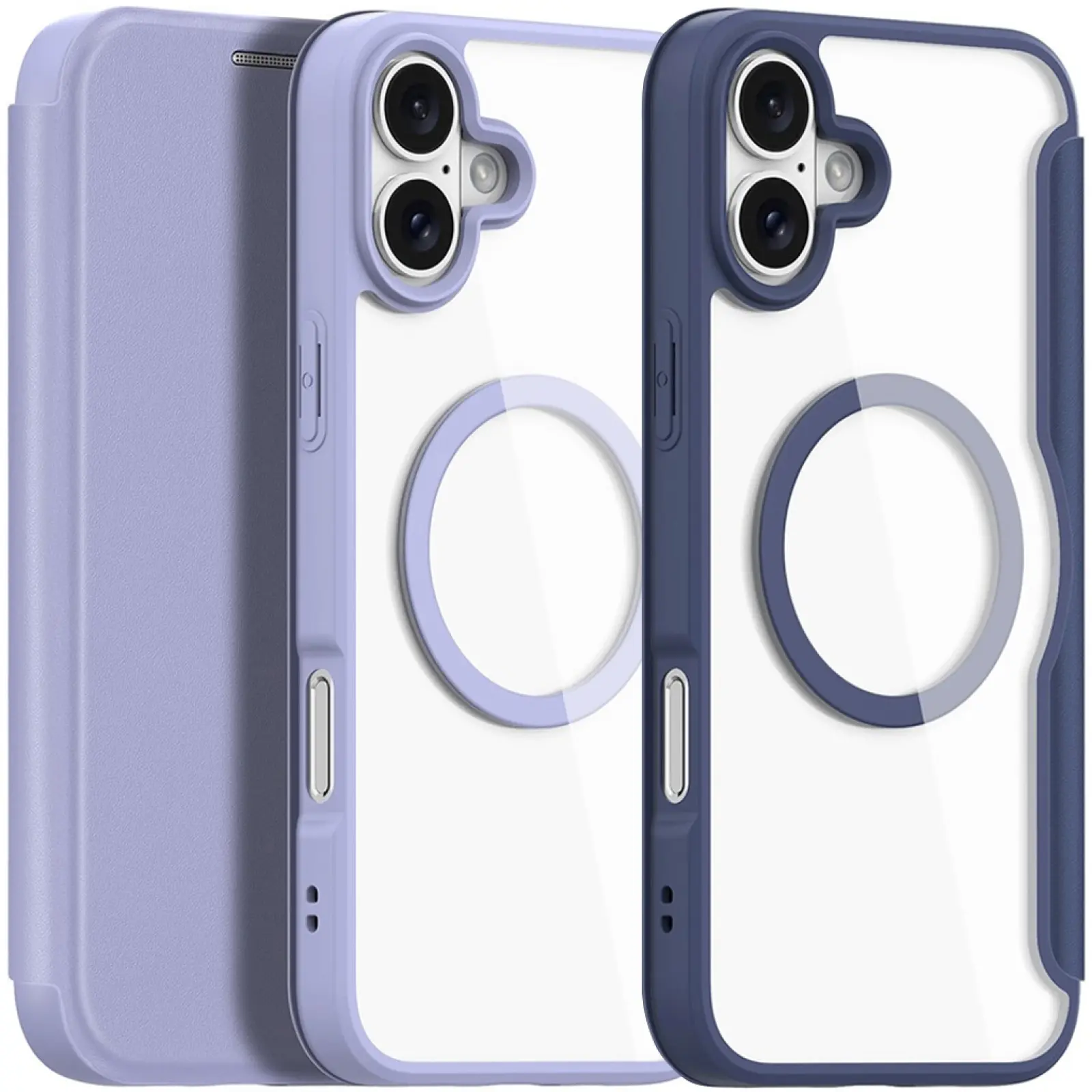 Чехол-книжка Dux Ducis Skin X Pro with MagSafe для Apple iPhone 16 (6.1"), TPU+PC, купить оптом с доставкой