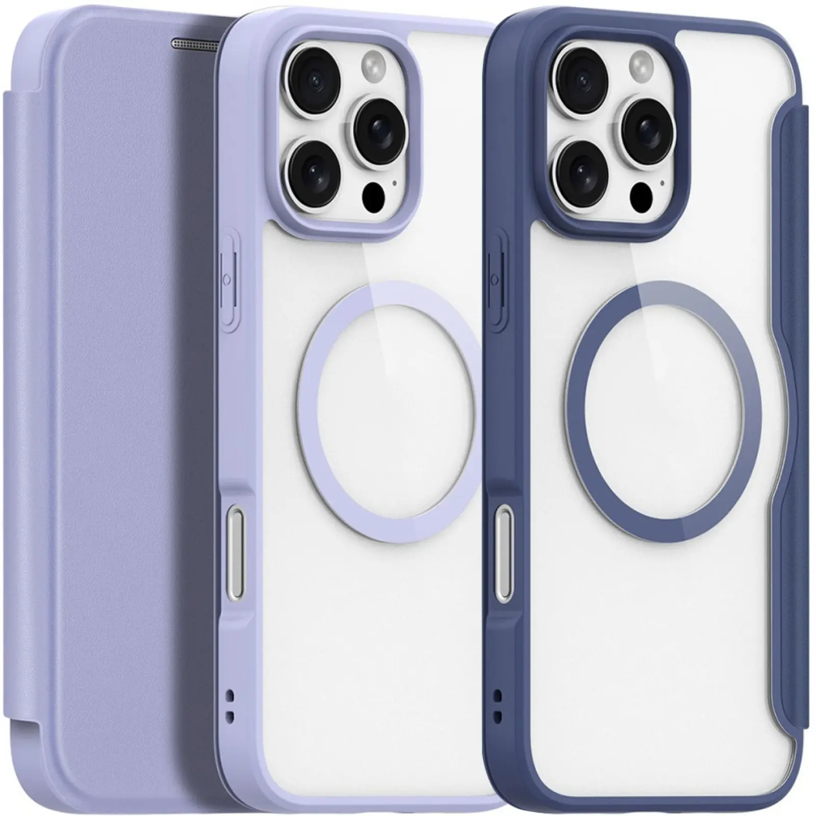 Чехол-книжка Dux Ducis Skin X Pro with MagSafe для Apple iPhone 16 Pro (6.3"), TPU+PC, купить оптом с доставкой