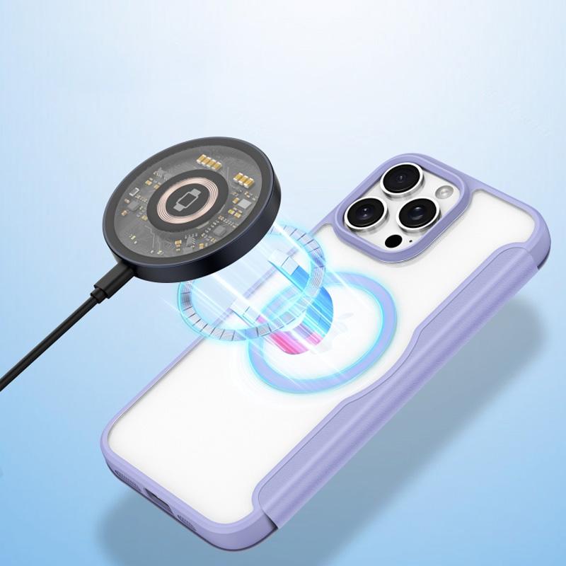 Чехол-книжка Dux Ducis Skin X Pro with MagSafe для Apple iPhone 16 Pro (6.3) на картинке №5