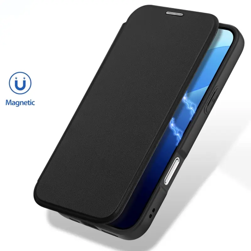 Чехол-книжка Dux Ducis Skin X Pro with MagSafe для Apple iPhone 16 Pro Max (6.9"), Black 1, TPU+PC, купить оптом с доставкой